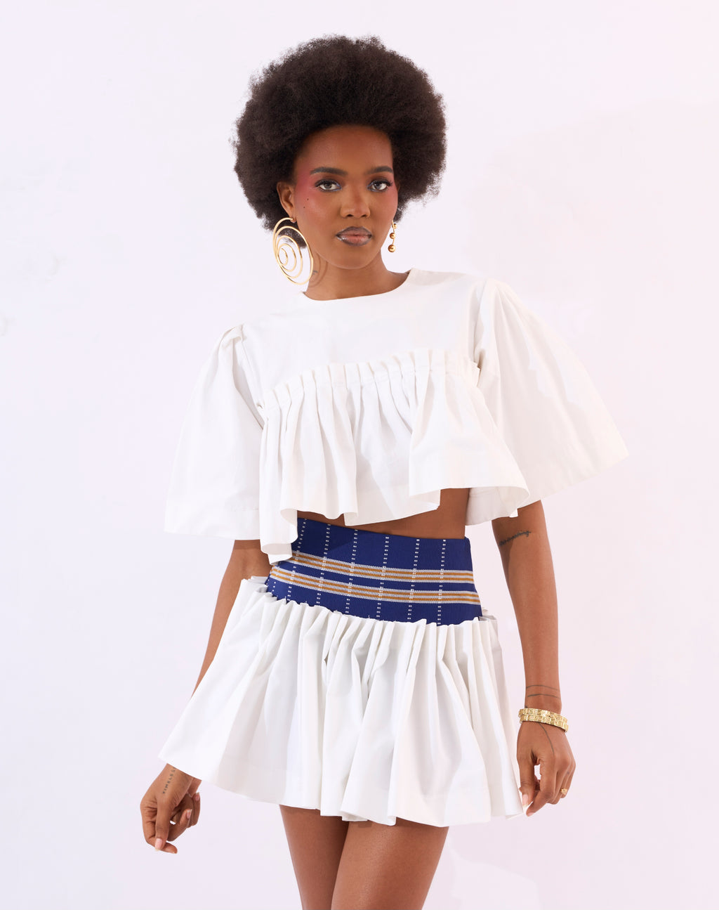 TIA  SHORT SKIRT SET